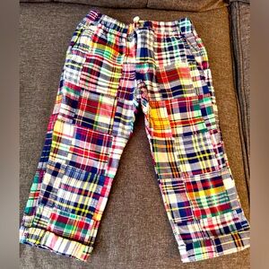 Polo Ralph Lauren Madras-checked trousers